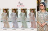R 1261 By Shree Organza Embroidery Pakistani Readymade Suits Wholesale Clothing Distributors In India
